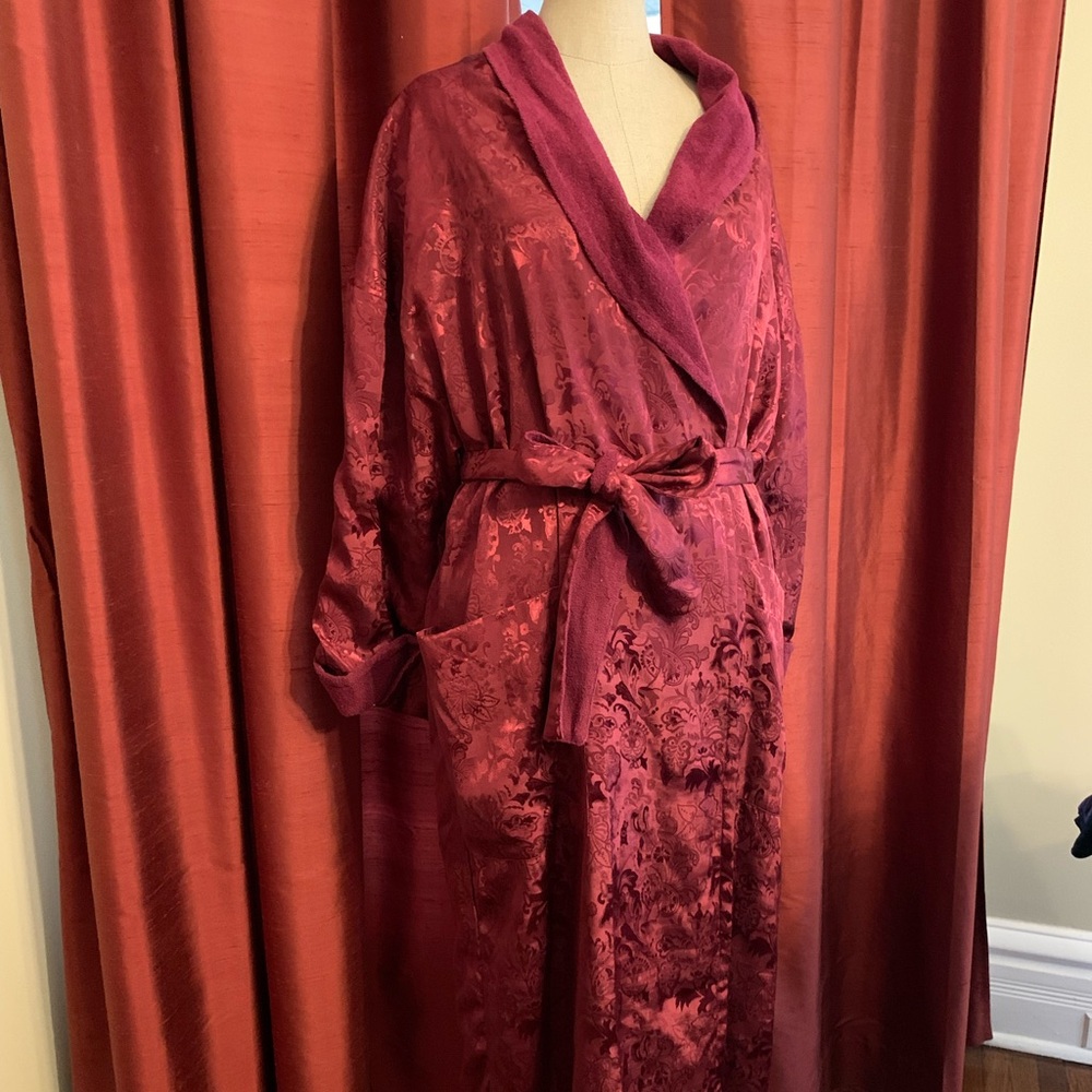 Victoria's Secret Red Floral Robe